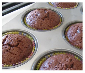 Chocolate Cherry Cupcakes