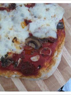 Grilled Quick Pizza Dough