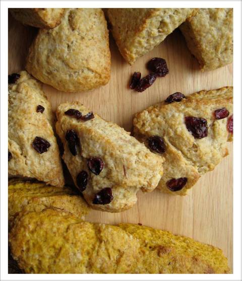 Scones - plain, lemon cranberry and pumpkin spice | EmmaEats
