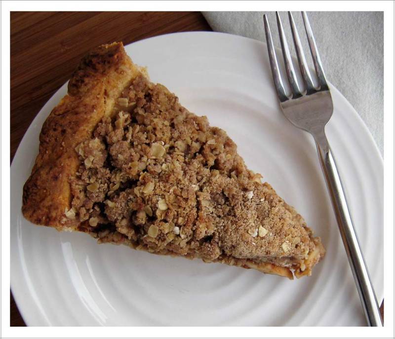 A Slice of Apple Crumble Pie