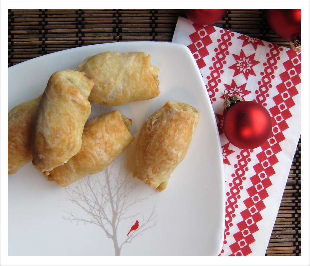Oyster rolls and Sausage rolls