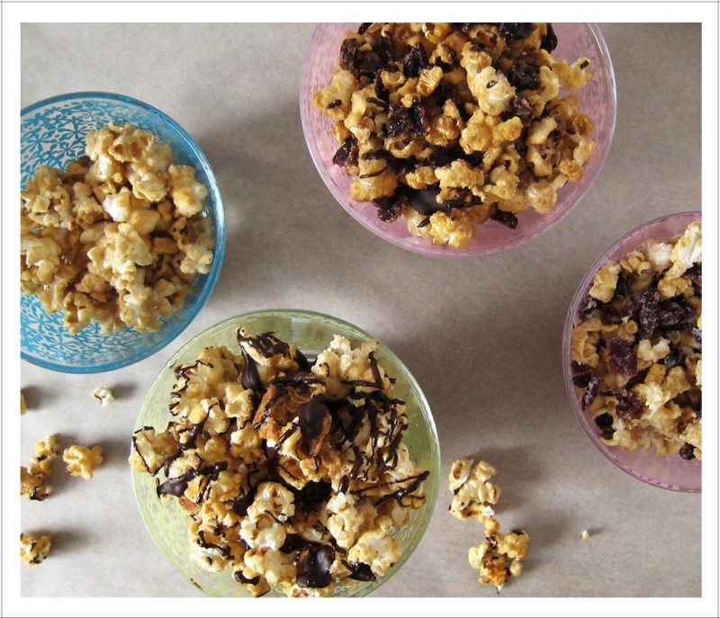 Maple Caramel Corn - 4 ways