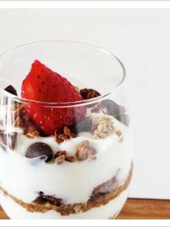 Granola and Berry Parfait