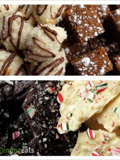Macaroons, Ginger Spice Cake and Crispy Mint Chocolate Bark
