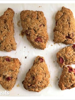 Vegan Strawberry Scones | EmmaEats