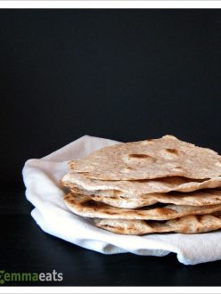 Whole Wheat Olive Oil Flatbreads | EmmaEats