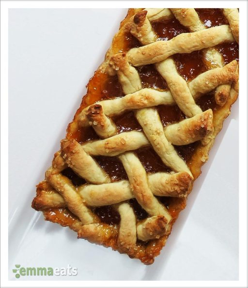 Apricot Tart Squares | Racsos | EmmaEats