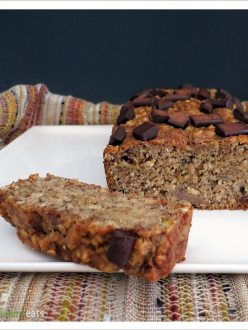 Oatmeal Spelt Banana Bread [Vegan] | EmmaEats