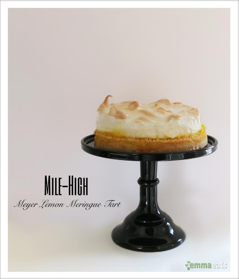 Mile-High Meyer Lemon Meringue Tart | EmmaEats