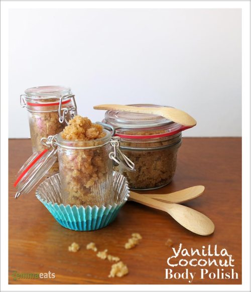 Vanilla Coconut Body Polish | EmmaEats