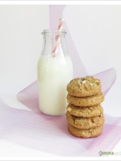 Cinnamon White Chocolate Chunk Cookies | EmmaEats