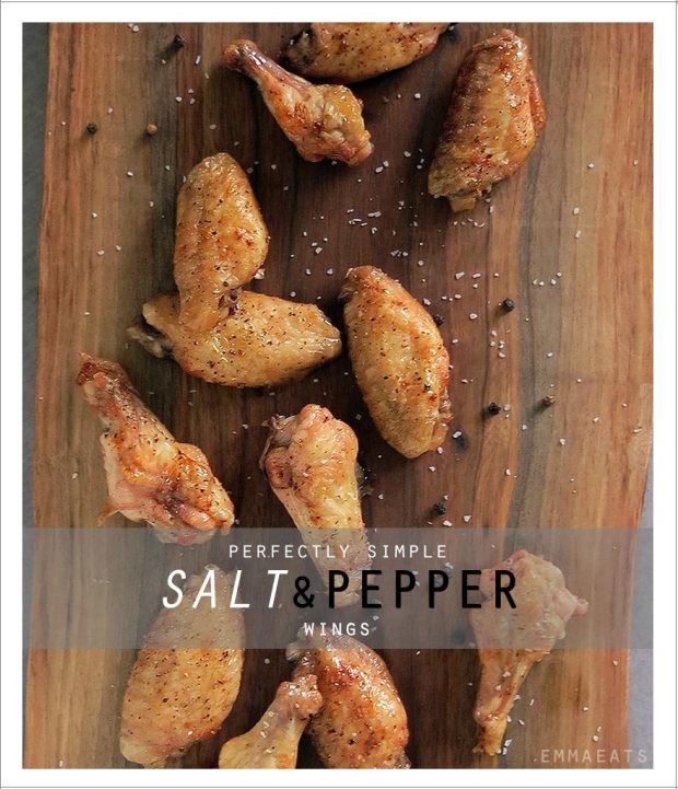 Perfectly Simple Salt & Pepper Wings | EmmaEats