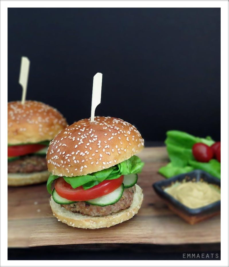 Fabulous Fast and Easy BBQ Turkey Burgers | EmmaEats